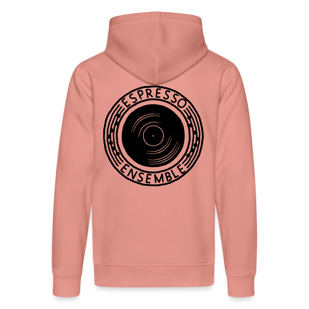 Espresso Ensemble - Vinyl (Hoodie) - canyon pink