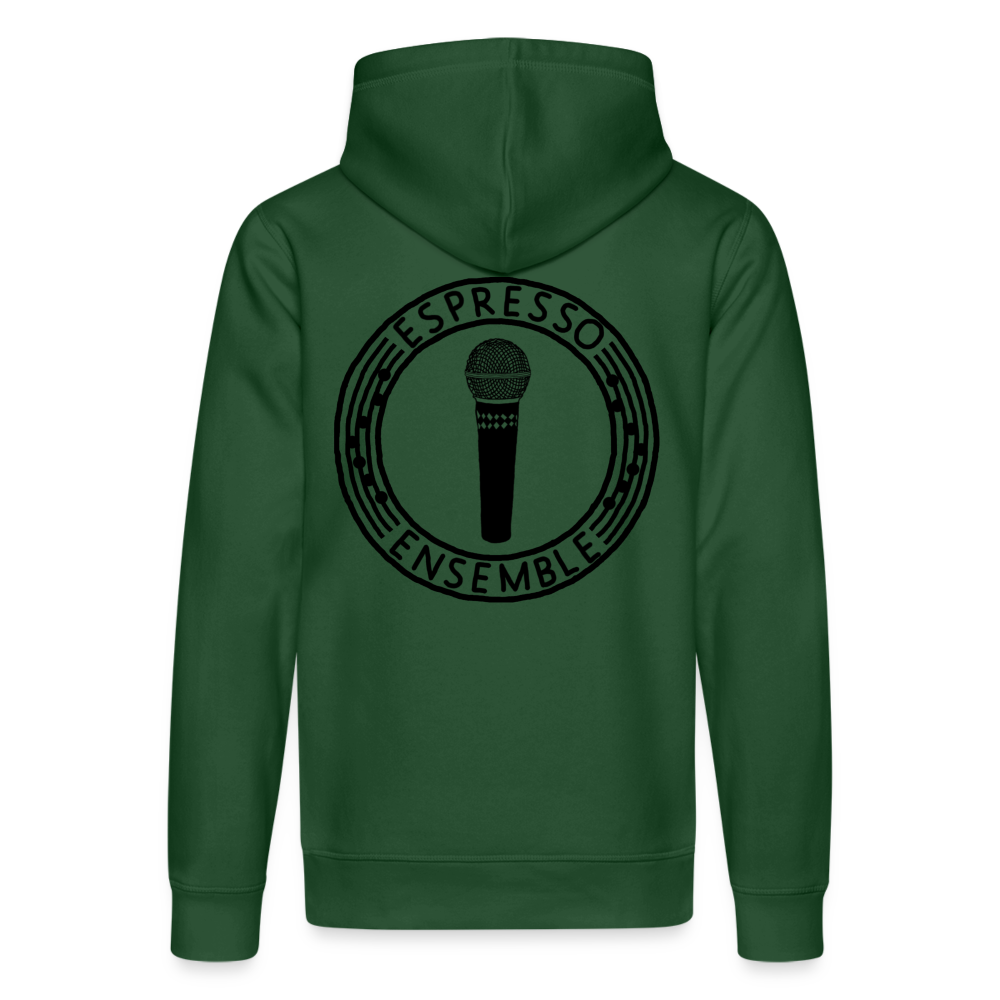 Espresso Ensemble - Microphone (Hoodie) - bottle green