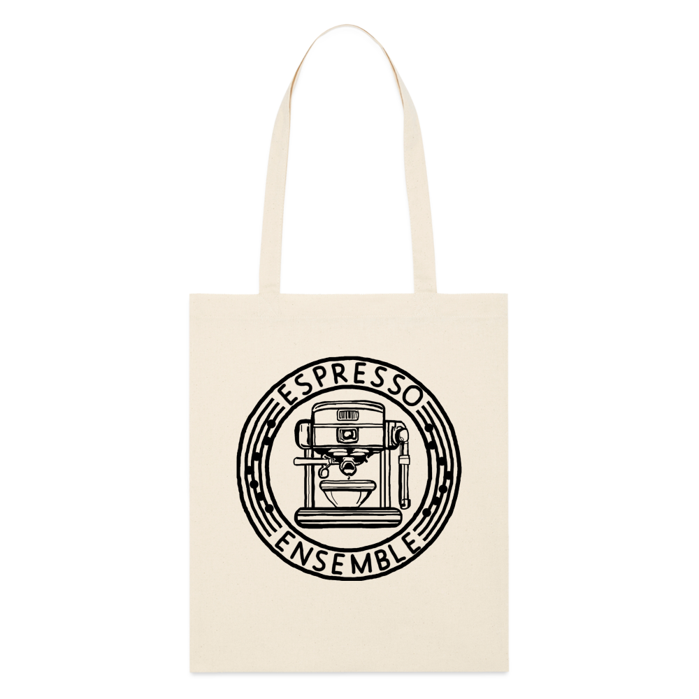 Espresso Ensemble - Espresso Machine (Tote Bag) - natural raw
