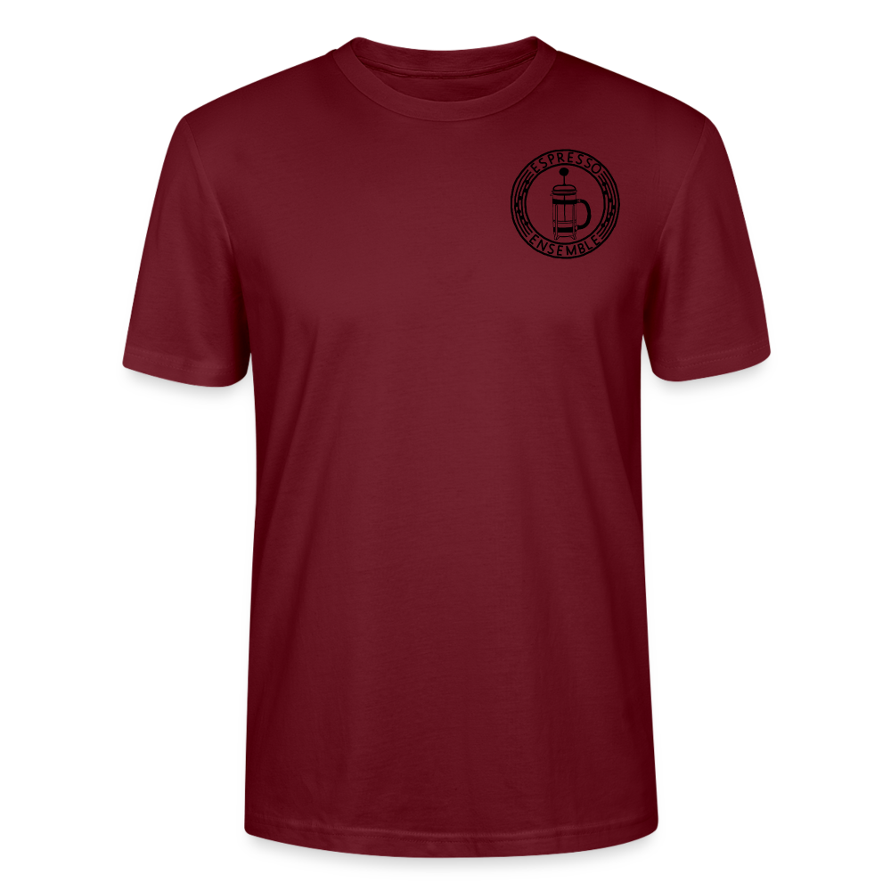 Espresso Ensemble - French Press (T-Shirt) - burgundy
