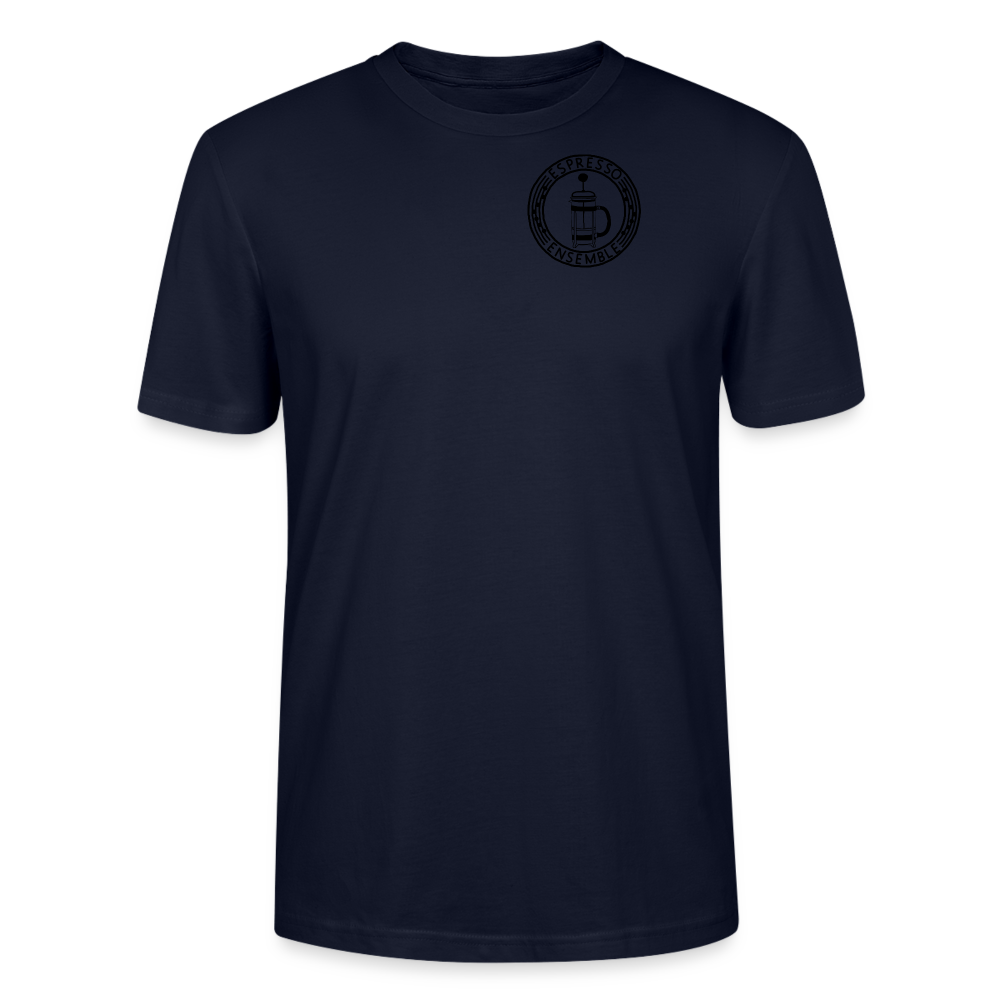 Espresso Ensemble - French Press (T-Shirt) - navy