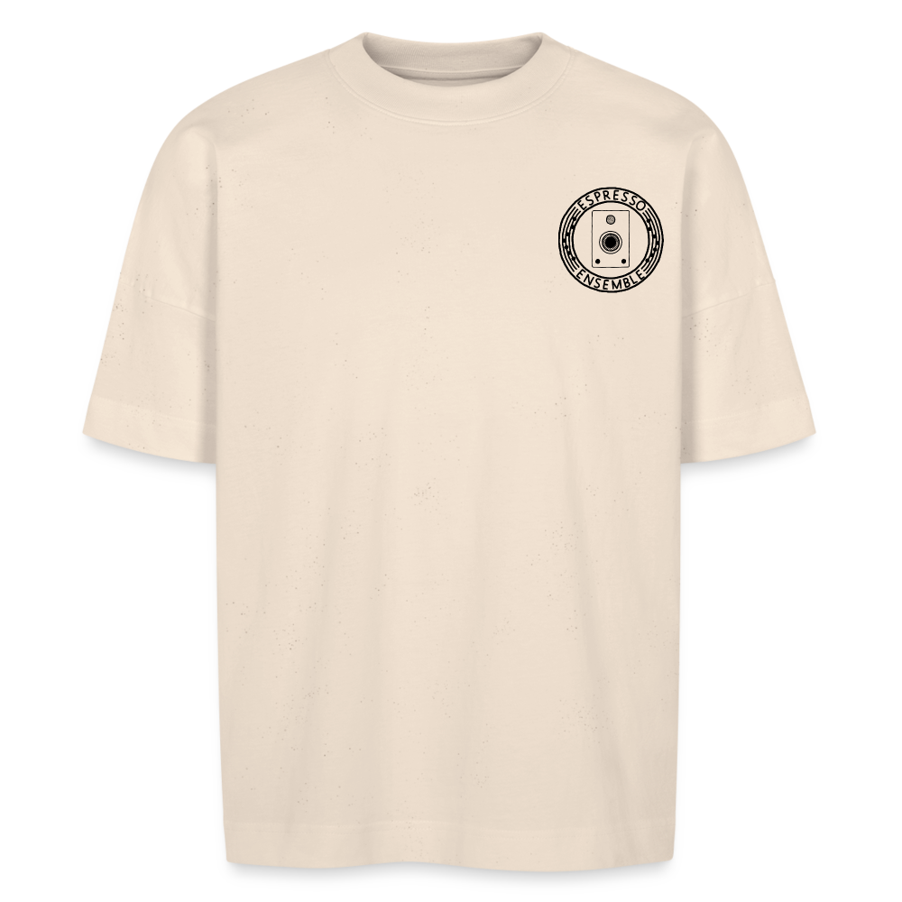 Espresso Ensemble - Monitor (Oversized Tee) - natural raw