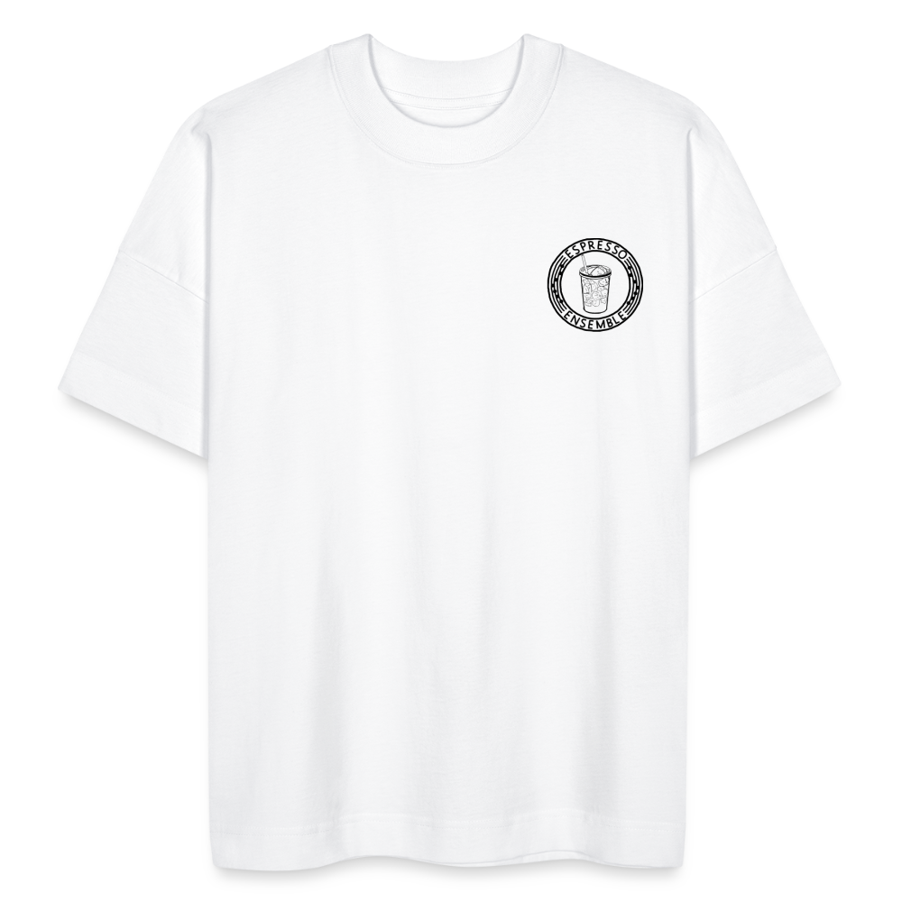 Espresso Ensemble - Iced (Oversized Tee) - white