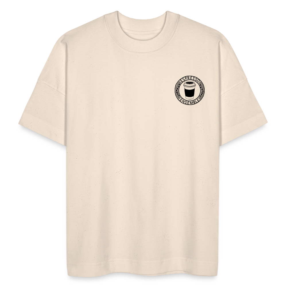 Espresso Ensemble - Takeaway (Oversized Tee) - natural raw