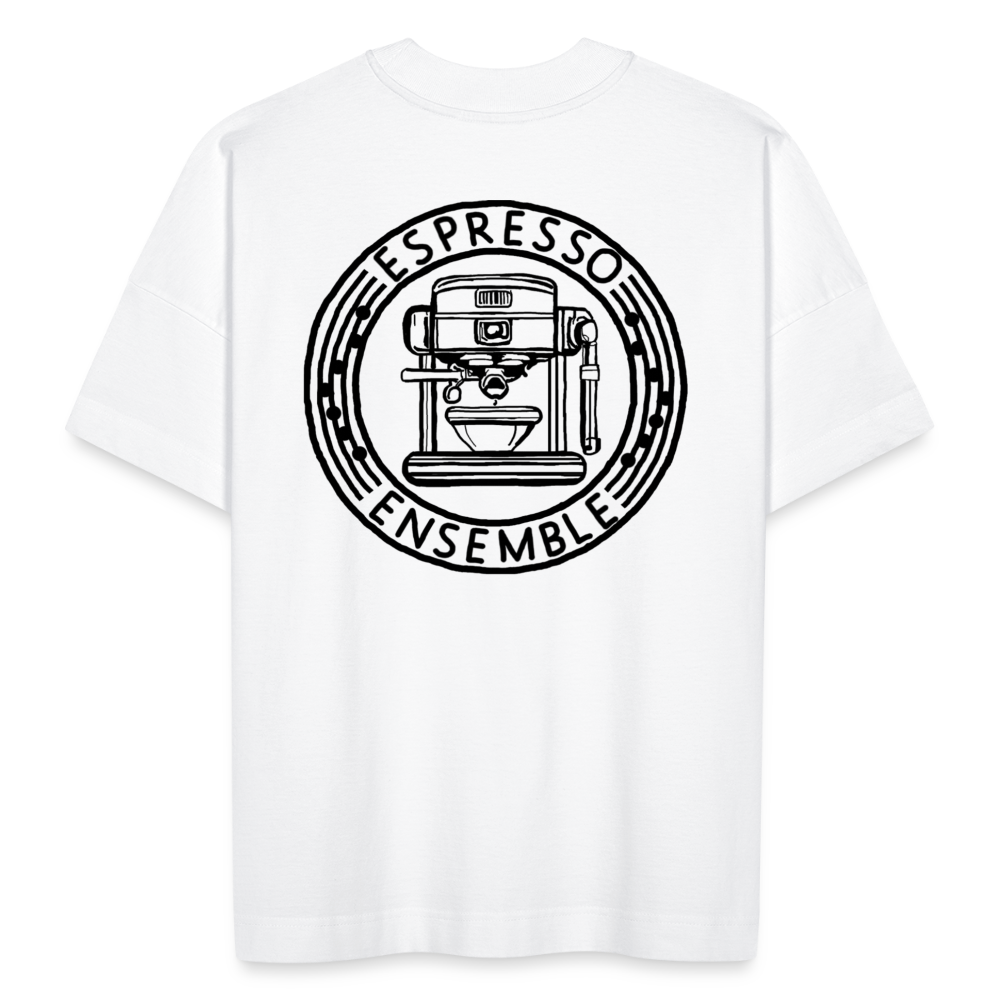 Espresso Ensemble - Espresso Machine (Oversized Tee) - white